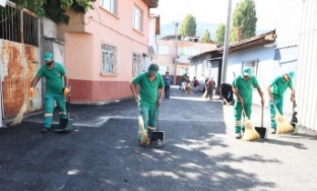 Temiz bir Osmangazi için vatandaş belediye el ele